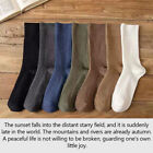Outoddr Socks Long Casual New Autumn Warm Plain Absorb Sweat Sport Cotton Soc ny