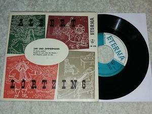 Lortzing - Zar und Zimmermann Vinyl Single Eterna 1960 - Imagen 1 de 1