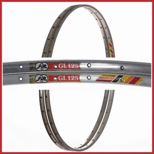 NUEVO DE LOTE ANTIGUO LLANTAS FIR GL125 28" 700c 36H DE COLECCIÓN TUBULARES AÑOS 80 BICICLETA DE CARRERAS DE CARRETERA NUEVA GL 125 - Imagen 1 de 4