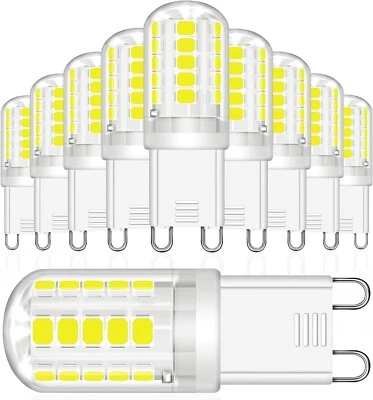 10x G9 3W LED Warmweiss 3000K 300 Lumen LED Leuchtmittel Birne Halogen 230V - Bild 1 von 4