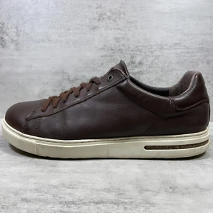 Birkenstock Bend Low Leather Sneakers - Men's Size EU 44 / US 11 - Brown - Picture 1 of 12