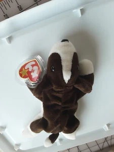 Bruno Dog TY Beanie Baby Original, Rare with Errors, Mint tag 1997 Pvc Pellets - Picture 1 of 12