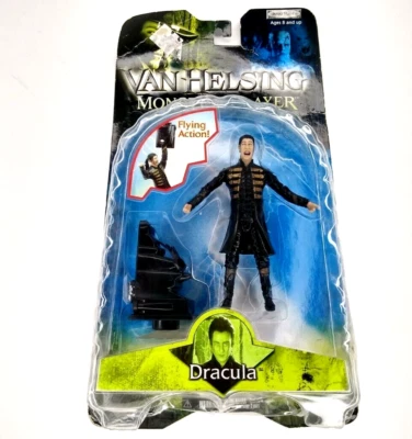Figura de acción rara Van Helsing Monster Slayer - Drácula Flying Vampire, sellada Foto 1 de 4