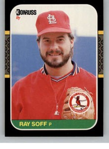 1987 Donruss #631 Ray Soff Cardinals 