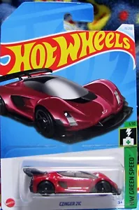 Hot Wheels 2024 Mainline Case F "Czinger Zic" HW Green Speed 1/10 - Picture 1 of 2