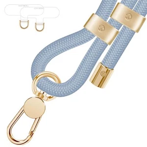 Cell Phone LanyardCrossbody Lanyard Premium Metal Buckle Phone Charms with 2 ... - Picture 1 of 6