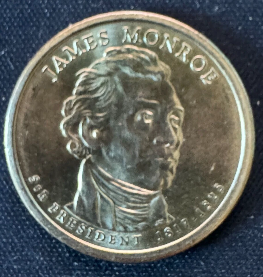 james monroe dollar coin 1817-1825 - Imagem 1 de 4
