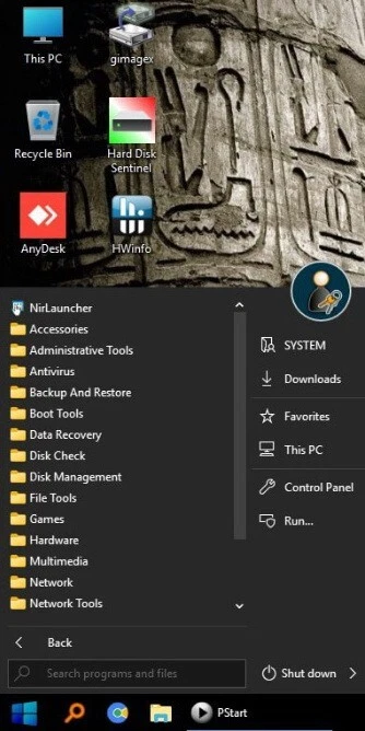 Lexar 64GB USB Boot Stick Recover Win Rescue Backup Disk Clone Erase Virus Tools - Image 1 of 4