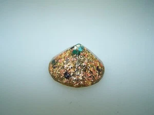 Orgón diamante orgonita facetado cornalina crisocolo piedras curativas y minerales - Imagen 1 de 3