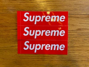 Supreme SS24 Aufkleber - Supreme Box Logo - 3er Set - Bild 1 von 1