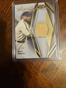2022 Topps Tier One Josh Gibson Legends Game Used Bat #55/99