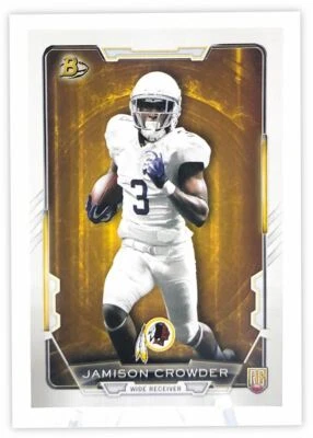 2015 Bowman Rookies dw Jamison Crowder Rookie Washington Redskins #86 - Image 1 of 2