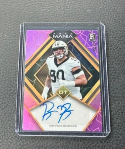 2023 Wild Card Auto Mania Bryan Bresee Rookie Purple Auto 25/25 - Picture 1 of 2