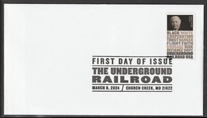 US 5837 The Underground Railroad Harriet Jacobs BWP FDC 2024 - Picture 1 of 1