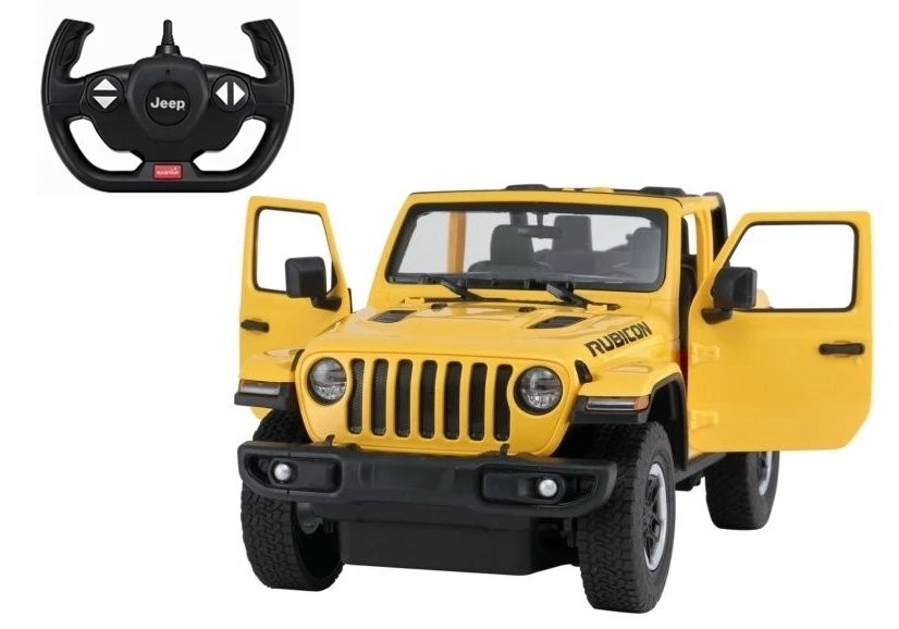 1:14 Jeep Wrangler Rubicon Off-Road Remote-Control Car 2.4 Hz Suspension System - Image 1 of 4