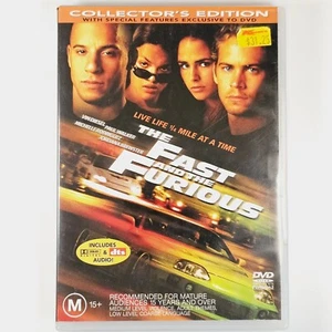 The Fast And The Furious (DVD, 2001) Paul Walker, Vin Diesel - Action Crime Film - Picture 1 of 4
