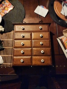 Vintage Wooden Wall Spice Rack - Picture 1 of 19