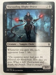 Marauding Blight-Priest Zendikar Rising Regular - Picture 1 of 2