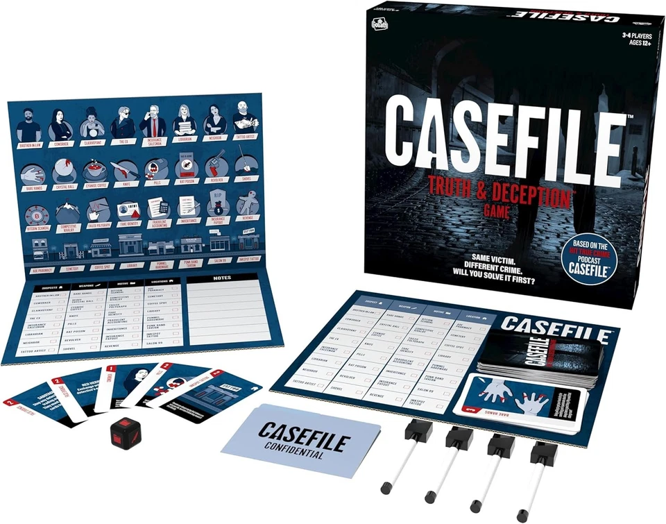 Casefile Temptation & Trickery Board Game New in Box - Image 1 of 1