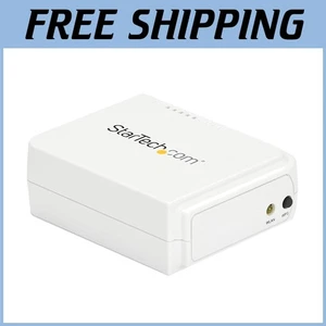 Wireless N USB Print Server - 10/100 Mbps Ethernet Adapter - Picture 1 of 9