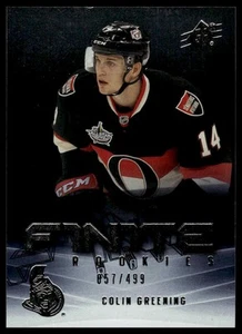 2011-12 SPx #F7 Colin Greening Finite Rookies #/499 - Picture 1 of 2