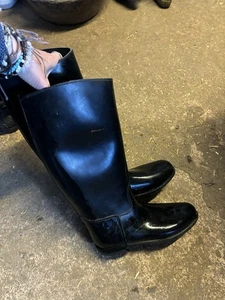 Rubber Riding Boots 37 - Picture 1 of 3