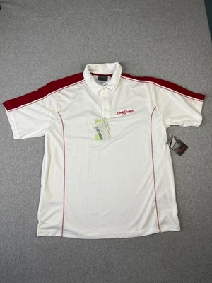 Camisa Polo Barrett Jackson Para Hombres 2XL Blanca Manga Corta Coche Coleccionista Subasta Foto 1 de 4