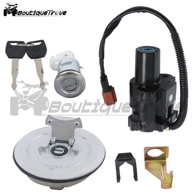 Chave da tampa do interruptor de ignição trava combustível gás para Honda CBR500R CB500F CB500X 2013-2018 - Imagem 1 de 4