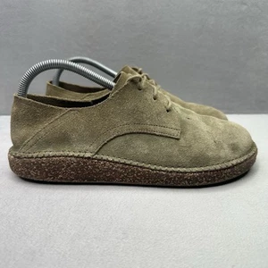 Birkenstock Gary Womens Size 8 (EU 39) Shoes Faded Khaki Suede Comfort Lace-Up - Picture 1 of 8
