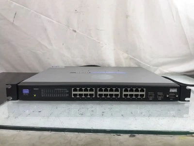 Linksys/Cisco SRW2024 V1.2 24-port  Managed Gigabit Ethernet Switch w/Webview - Image 1 of 4