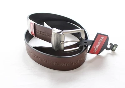 Cinturón reversible Wrangler para hombre punto central MP7 marrón/negro talla 40 Foto 1 de 4