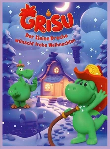 Adventskalender 2025 | Grisu hilft! | 24 Türchen | Vollmilchschokolade - Bild 1 von 1