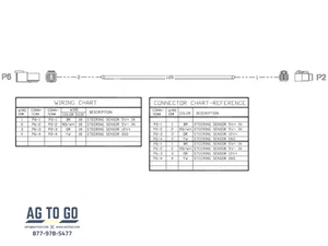 Trimble CAN Autopilot Lenksensor Verlängerungskabel Teile-Nr. 55656 - Bild 1 von 2