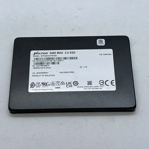 Micron 5400 MAX 2,5 SSD 3,84TB MTFDDAK3T8TGB-1BC1ZABYY - 100% Health - S3:42 - Bild 1 von 5