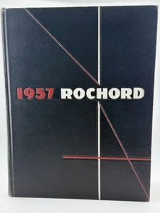 1957 ROCHESTER HIGH SCHOOL YEARBOOK ROCHESTER, MINNESOTA ROCHORD - Picture 1 of 5