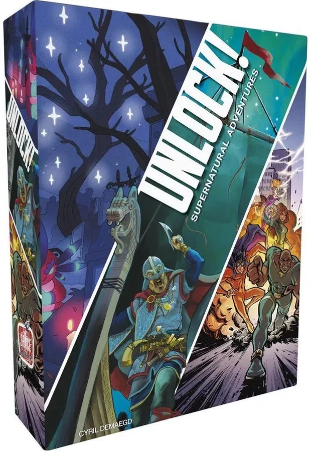 Unlock! Supernatural Adventures - Escape Room Card Game. (English Version). - Image 1 of 1