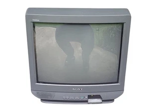 Sony Trinitron 20" KV-20M40 CRT Tube TV Retro Gaming Television with Remote - Picture 1 of 10