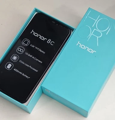 Huawei Honor 8C 6.26" 13MP 128GB Google (GlobaL) Android Smartphone Grade A+ - Image 1 of 4
