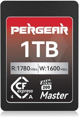 Pergear 1TB CFexpress 4.0 Type A Memory Card for Sony Camera ILME-FX3,ILME-FX6 - Image 1 of 4