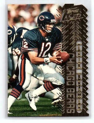 1996 Topps Laser Erik Kramer Chicago Bears #76 Die-Cut - Image 1 of 2