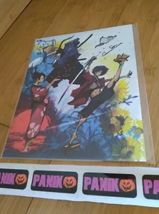 BAM! Impresión artística de Samurai Champloo 8x10 #933/2200 firmada por el artista Cameron Nissen certificado de autenticidad - Imagen 1 de 2