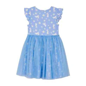 Way to Celebrate Toddler Girl SIZE 18 Months Easter Tutu Dress color blue - Picture 1 of 5