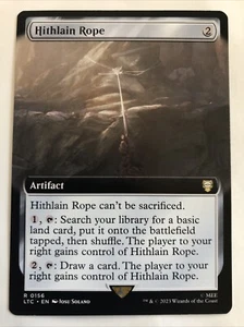 MTG Commander: LOTR Hithlain Rope Extended Art 0156 quasi nuovo raro - Foto 1 di 2
