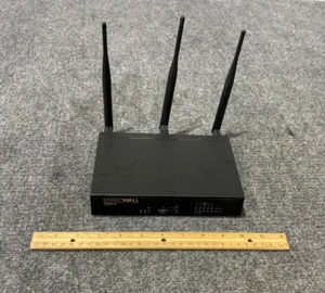 SONICWALL TZ350 W Network Security /Firewall 341-000047-740A w/ Antennas - Bild 1 von 7