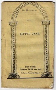 LITTLE JANE, THE YOUNG COTTAGER by the REV. LEGH RICHMOND - bet. 1830-1833 - Picture 1 of 2