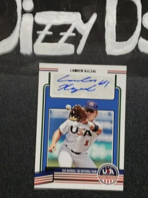 2023 USA Stars & Stripes Baseball Camden Kozeal #18u-CK Autograph - Image 1 of 4