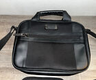 Kenneth Cole Reaction R-Tech Laptop Case Mini Messenger Travel Work Bag Black