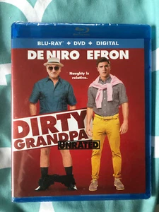 Dirty Grandpa (Blu-ray/DVD, Digital, 2-Disc Set, 2016) NEW - Picture 1 of 2