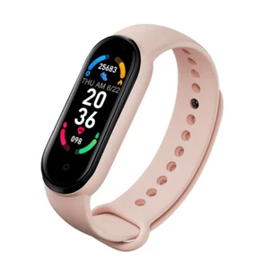 M6 Running Smartwatch Bracciale per cardiofrequenzimetro (rosa) - Zdjęcie 1 z 8