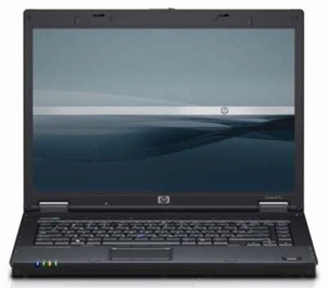 HP RETRO 8710W 17.3" Laptop 2.60GHz Intel C2D T9500 4GB 512GB SSD WIN 10 Blu-Ray - Picture 1 of 6